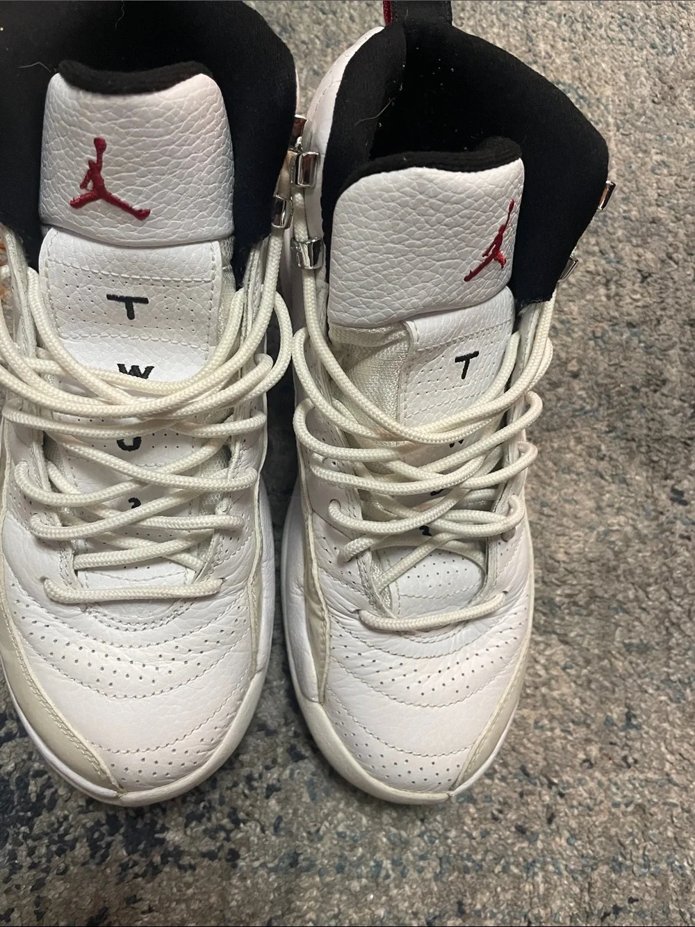 Jordan 12 “Rising Sun” High-Top Basketball Sneakers